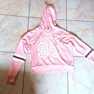 Baby pink hoodie
